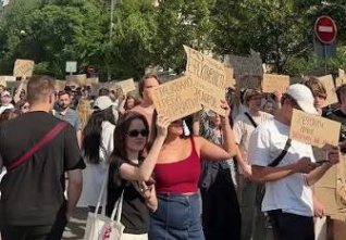 demonstrace kyjev