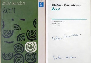 kundera žert