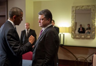 Obama Porošenko
