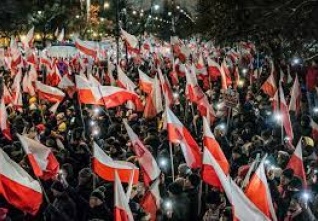 protest wolnych polakow