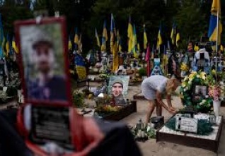 ukrajina hřbitov aljazeera