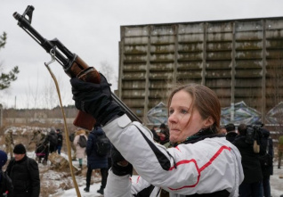 ukrajina výcvik zena